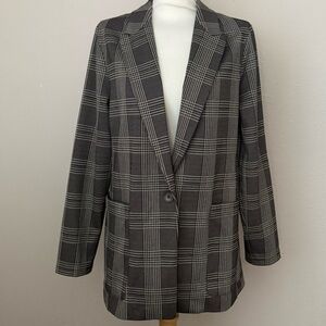 H&M Plaid Blazer